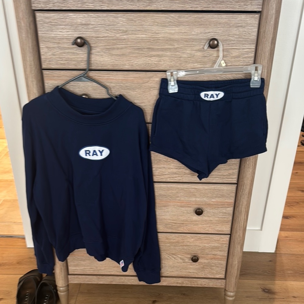 Ray The Brand Made In USA Mockneck & Shorts